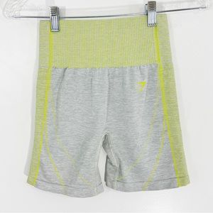Gymshark Hyper Amplify Shorts Lime Marl Grey